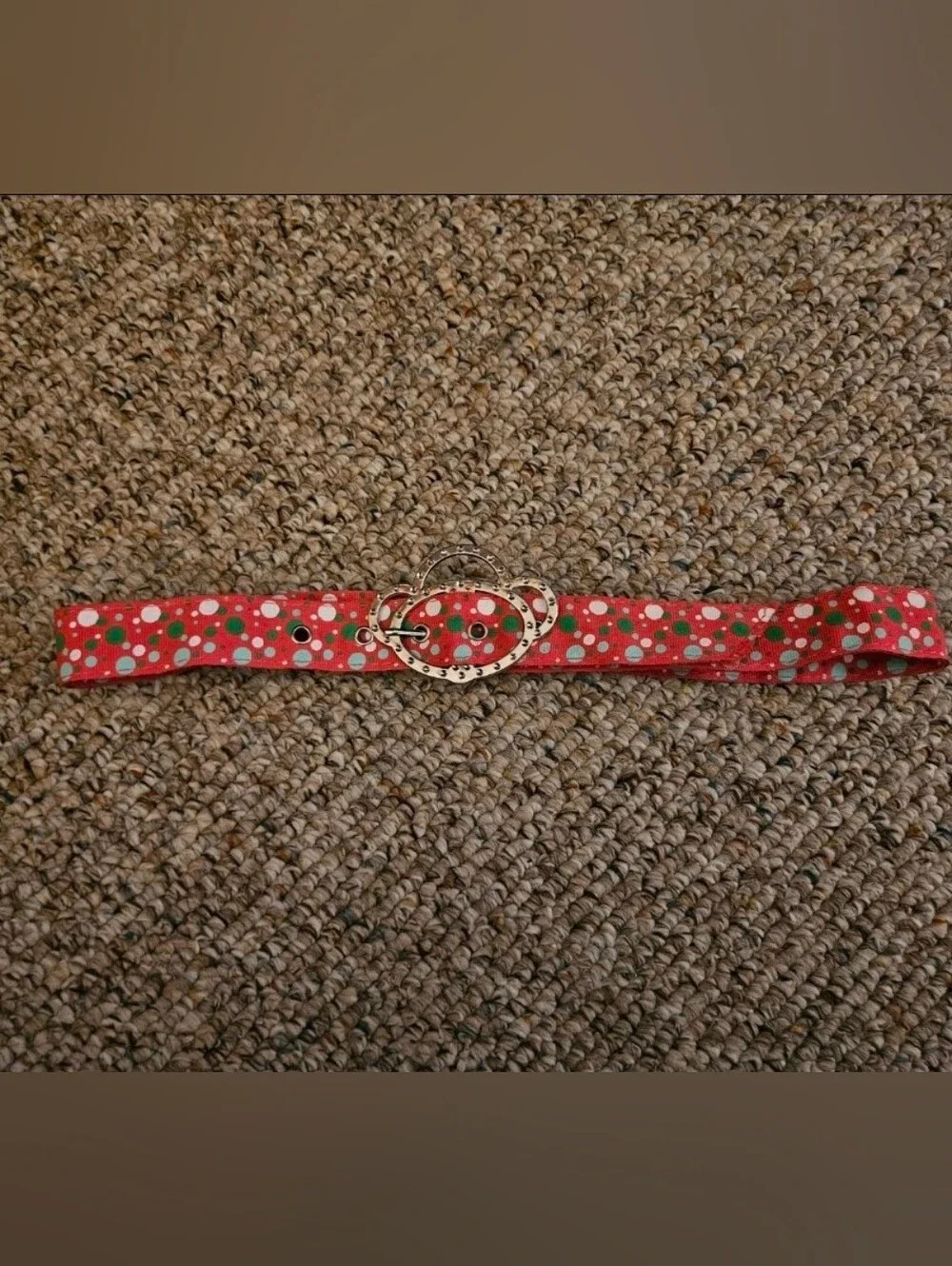 Bobby Jack Pink Polka Dot Kids Belt